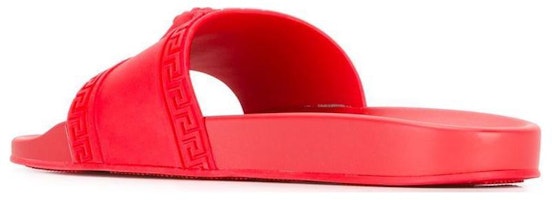 VERSACE 范思哲 logo 美杜莎拖鞋 紅色 Shop VERSACE 范思哲 logo 美杜莎拖鞋 紅色