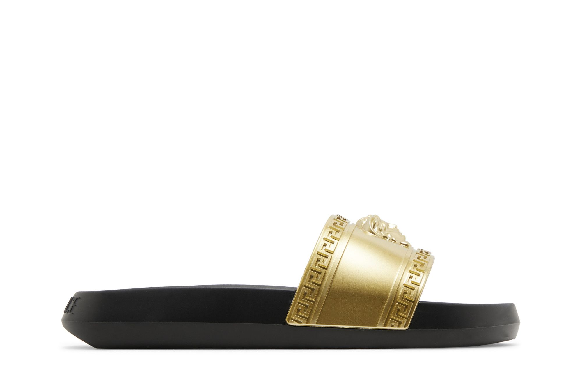 Versace Palazzo Medusa Pool Slide 'Gold Black' 1008733-DGOLG-2X090