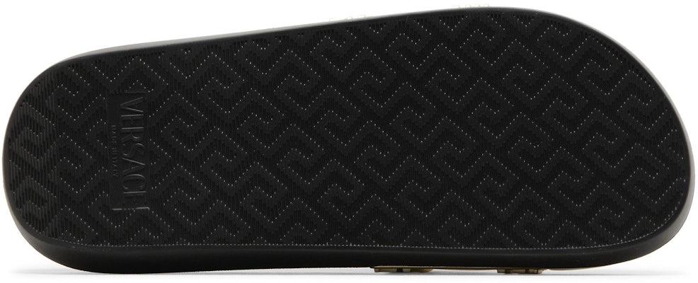 Versace Palazzo Medusa Pool Slide 'Gold Black' 1008733-DGOLG-2X090 Shop Versace Palazzo Medusa Pool Slide 'Gold Black' 1008733-DGOLG-2X090