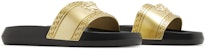 Versace Palazzo Medusa Pool Slide 'Gold Black' 1008733-DGOLG-2X090