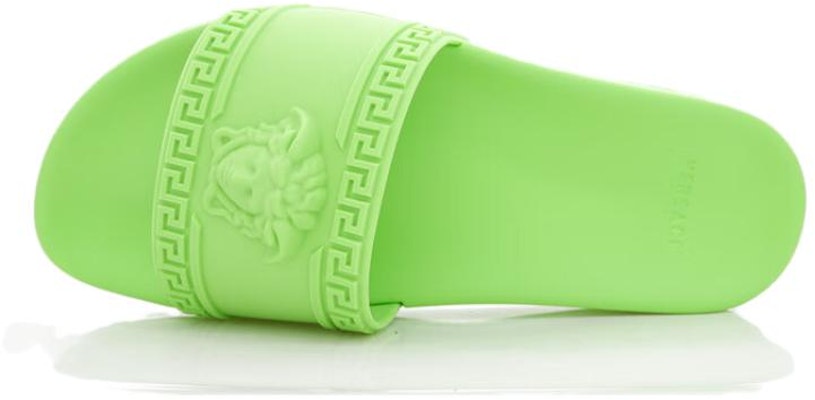 范思哲Palazzo Medusa绿色泳池拖鞋 DSU5883-DGO9G-DF4 Shop 范思哲Palazzo Medusa绿色泳池拖鞋 DSU5883-DGO9G-DF4