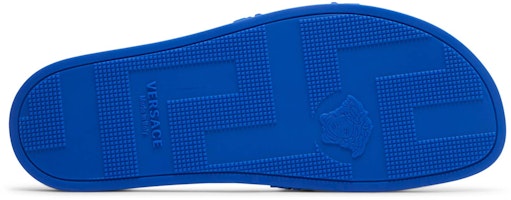 VERSACE 范思哲 Palazzo泳池拖鞋 藍色 Shop VERSACE 范思哲 Palazzo泳池拖鞋 藍色