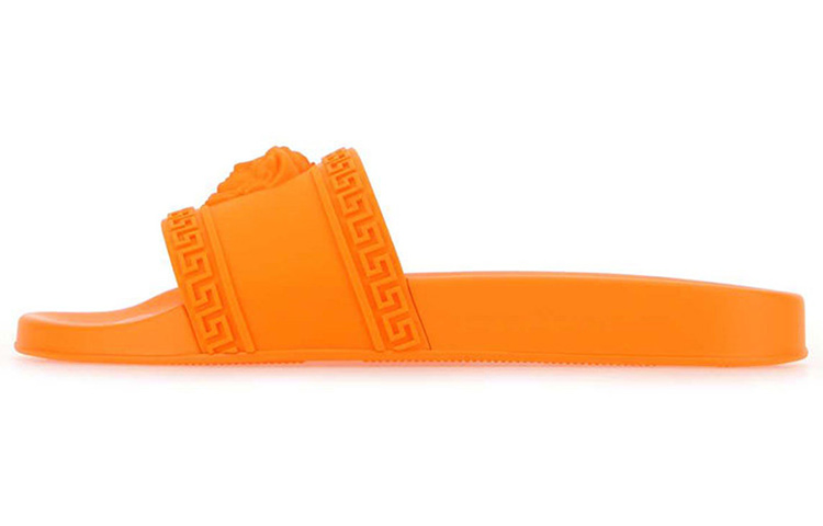 Versace Palazzo Medusa Pool Slide 'Tangerine'
