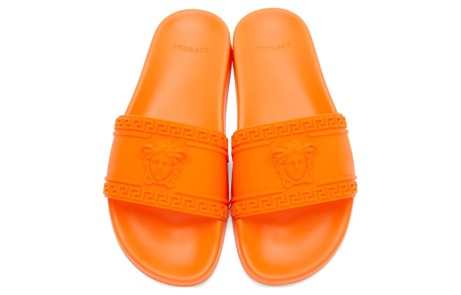 Versace Palazzo Medusa Pool Slide 'Tangerine' 圖 5