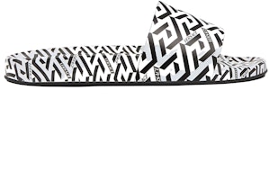范思哲 Palazzo 游泳拖鞋 'La Greca - 黑白配色' DSU6516-1A01736-5W040 Order 范思哲 Palazzo 游泳拖鞋 'La Greca - 黑白配色' DSU6516-1A01736-5W040