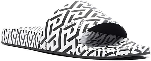 范思哲 Palazzo 游泳拖鞋 'La Greca - 黑白配色' DSU6516-1A01736-5W040 Lookbook 范思哲 Palazzo 游泳拖鞋 'La Greca - 黑白配色' DSU6516-1A01736-5W040