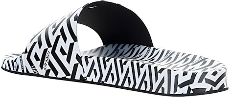 范思哲 Palazzo 游泳拖鞋 'La Greca - 黑白配色' DSU6516-1A01736-5W040 Shop 范思哲 Palazzo 游泳拖鞋 'La Greca - 黑白配色' DSU6516-1A01736-5W040