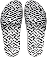 范思哲 Palazzo 游泳拖鞋 'La Greca - 黑白配色' DSU6516-1A01736-5W040 Purchase 范思哲 Palazzo 游泳拖鞋 'La Greca - 黑白配色' DSU6516-1A01736-5W040