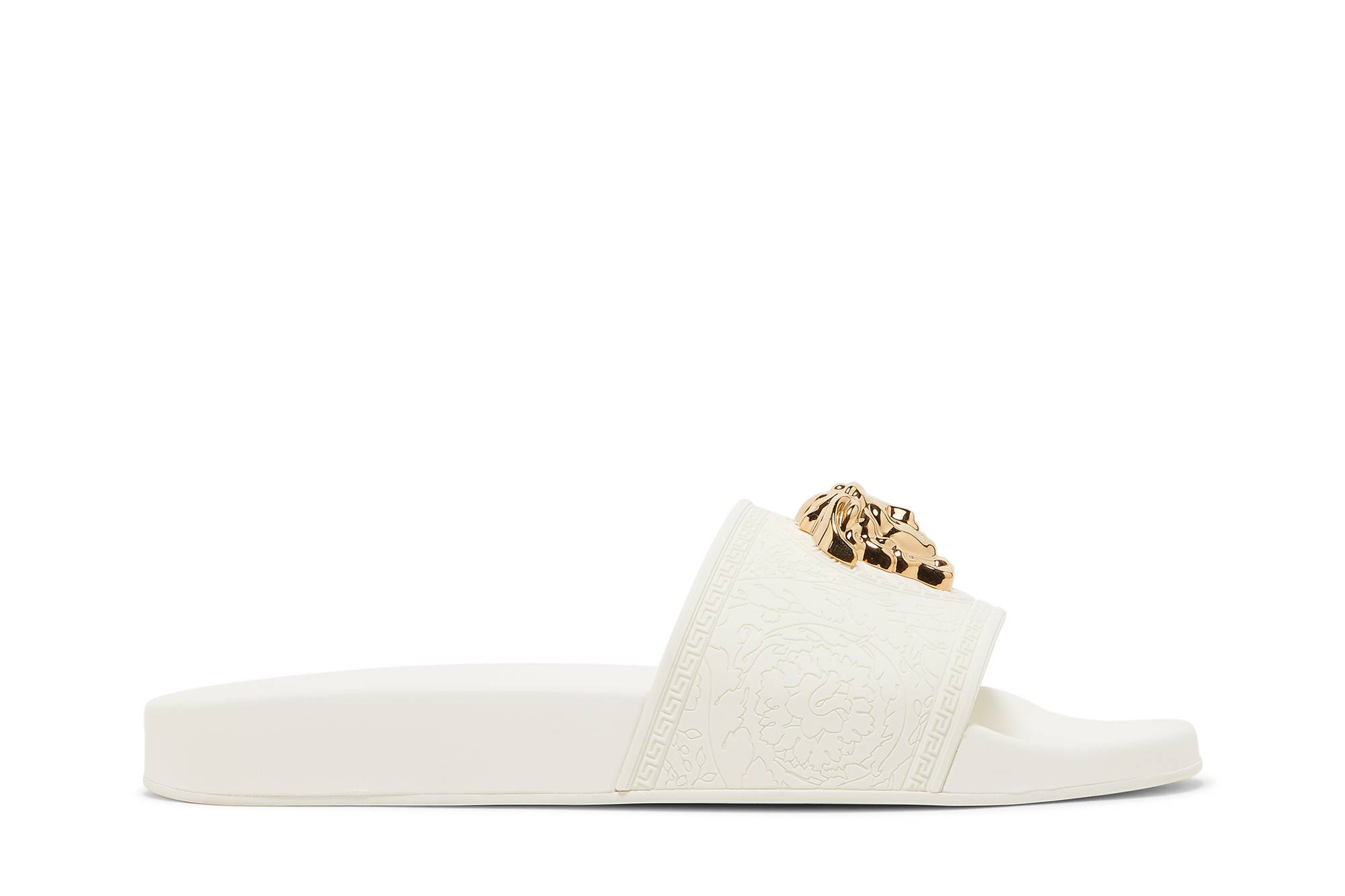 Buy (W) Sandalias Versace Palazzo Piscina 'Blanco Oro' 1004190-DGOM8-1W01V