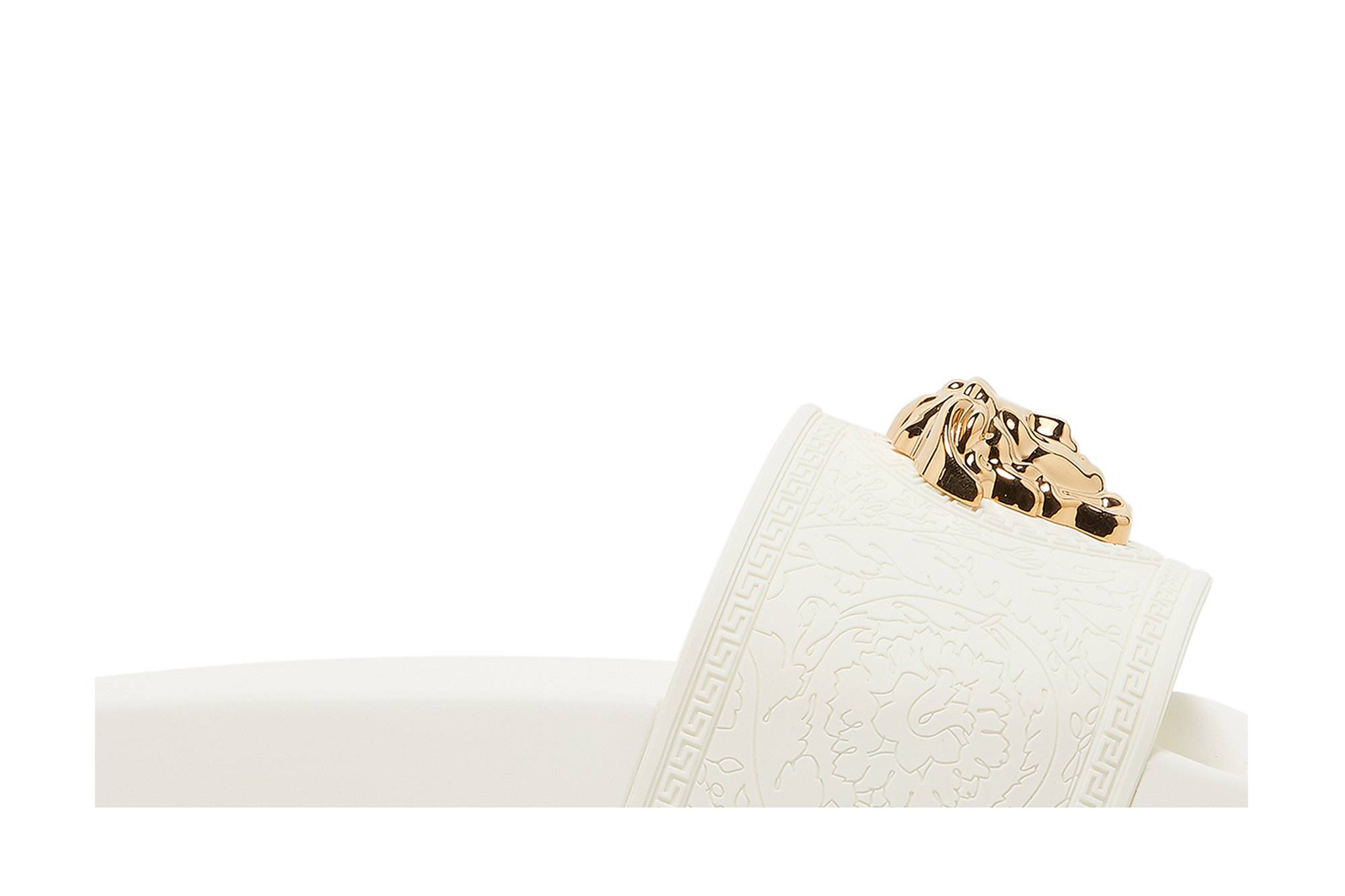Order (W) Sandalias Versace Palazzo Piscina 'Blanco Oro' 1004190-DGOM8-1W01V