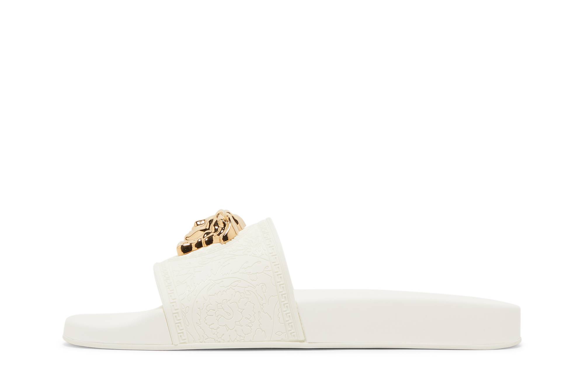 Lookbook (W) Sandalias Versace Palazzo Piscina 'Blanco Oro' 1004190-DGOM8-1W01V