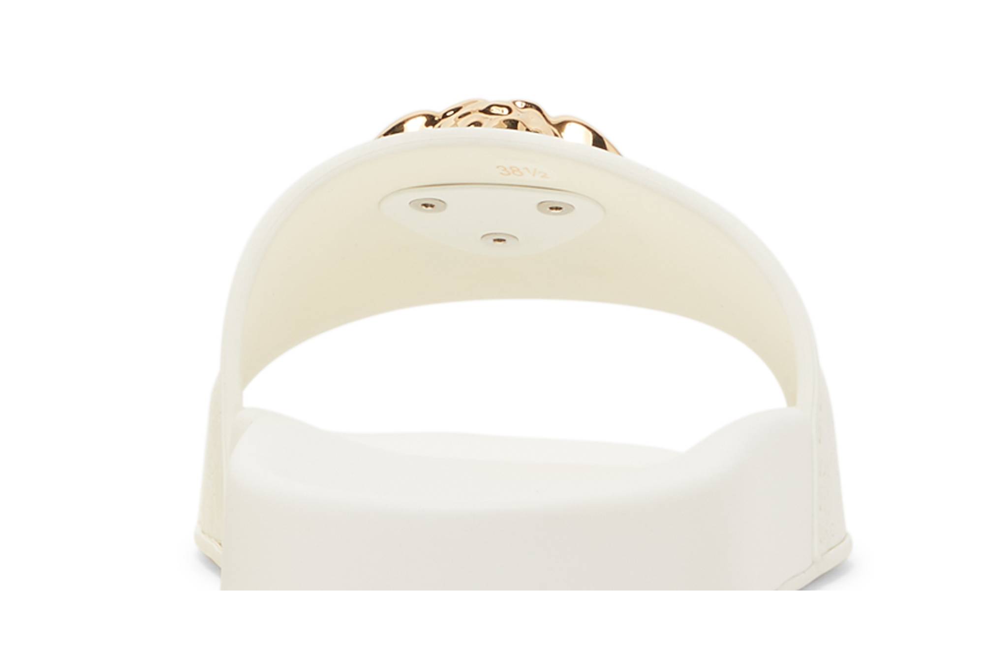 Sizing (W) Sandalias Versace Palazzo Piscina 'Blanco Oro' 1004190-DGOM8-1W01V