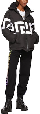 베르사체 패턴 프린트 집업 코튼 재킷 남성 블랙 1007440-1A05269-5B010 Details for 베르사체 패턴 프린트 집업 코튼 재킷 남성 블랙 1007440-1A05269-5B010