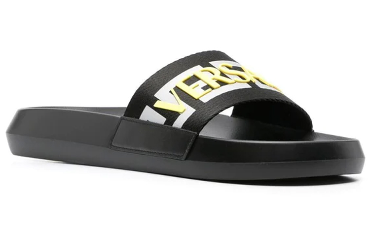 Versace Poly Slide 'Toe Reveal - Black' 圖 2