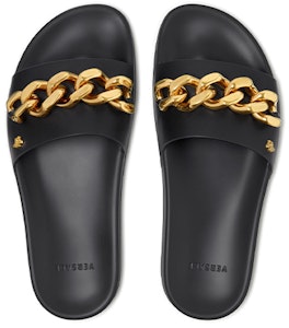 ヴェルサーチ メデューサ チェーン プールスライド (黒) DSU8463-DV46G-KVO41 Lookbook ヴェルサーチ メデューサ チェーン プールスライド (黒) DSU8463-DV46G-KVO41