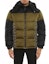 Lookbook VERSACE Printed Patchwork Hooded Down Jacket Multicolor for Men. 10026451-A018132-K030