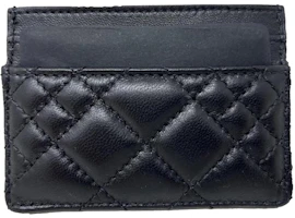 Order Versace Quilted Medusa Card Holder Black