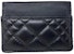 Versace Quilted Medusa Card Holder Black