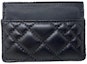 Order Versace Quilted Medusa Card Holder Black