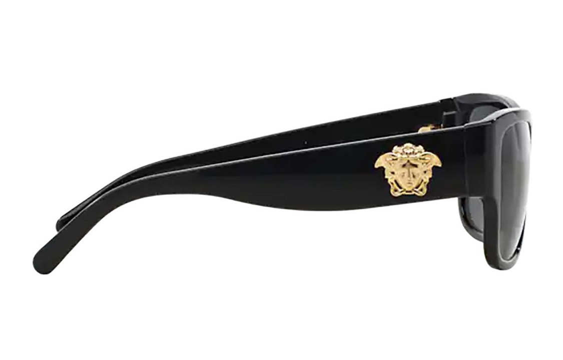 Purchase 베르사체 사각 선글라스 블랙 유니섹스 커플 스타일 VE4275GB187