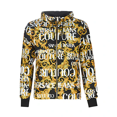 Versace Reversible Jacket Unisex Black C1GUA910-UUP401