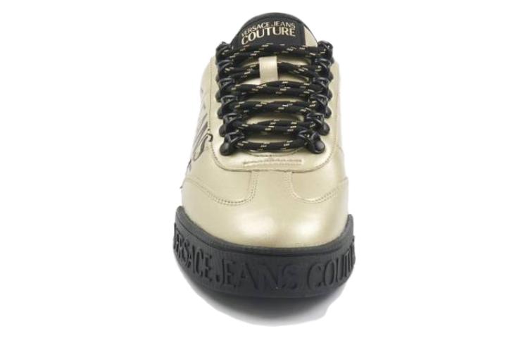 Lookbook Zapatillas Bajas Versace de Goma con Cordones y Punta Redonda 'Marrón' 73YA3SKF-ZS489_948