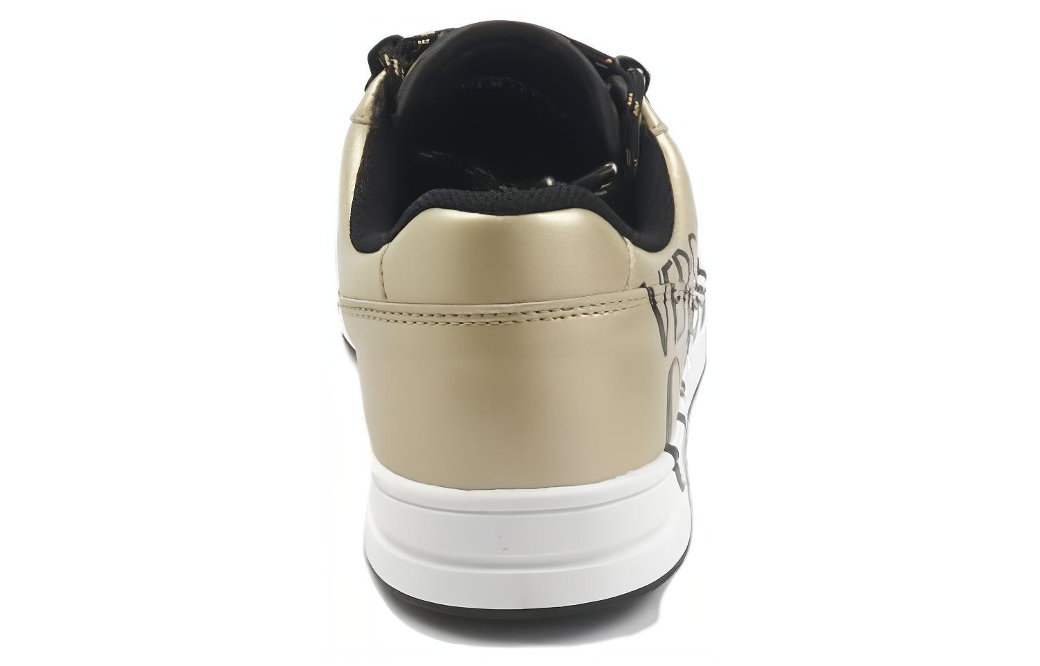 Shop Zapatillas Bajas Versace de Goma con Cordones y Punta Redonda 'Marrón' 73YA3SKF-ZS489_948