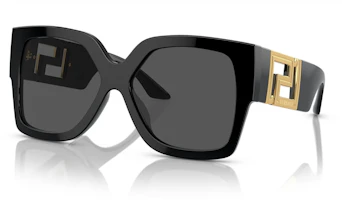 Versace Runway Rectangle Sunglasses Black (VE4402) Versace Runway Rectangle Sunglasses Black (VE4402)
