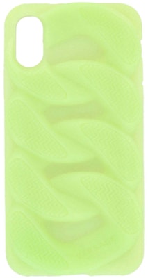 Versace Silicone Chain Reaction iPhone x Case Yellow Buy Versace Silicone Chain Reaction iPhone x Case Yellow