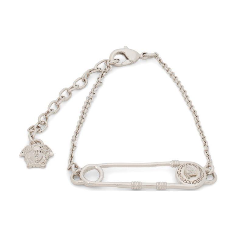 Order VERSACE Silver  Bracelet with Solid Design and Metal Finish. 10163851A00620