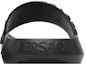 Cheap Versace Selipar 'Allover Logo - Hitam' 1008730-1A05628-1B000