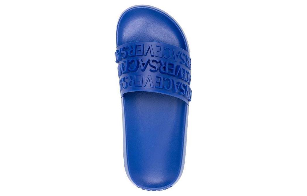 Versace Slide 'Allover Logo - Blue' 圖 4