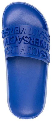 Versace Slide Logo Karet Sepenuhnya 'Biru' 1008730-1A05628_1UE30 Shop Versace Slide Logo Karet Sepenuhnya 'Biru' 1008730-1A05628_1UE30