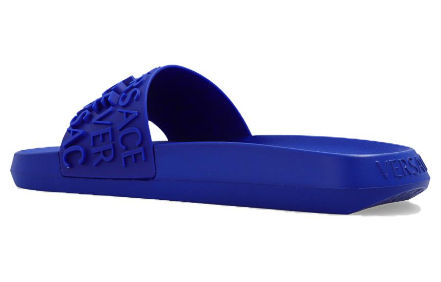 Versace Slide 'Allover Logo - Blue' 圖 5