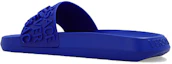 Purchase Versace Slide Logo Karet Sepenuhnya 'Biru' 1008730-1A05628_1UE30