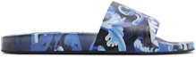 Buy VERSACE 范思哲 Baroccoflage 印花拖鞋 藍色