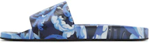 Lookbook VERSACE 范思哲 Baroccoflage 印花拖鞋 藍色