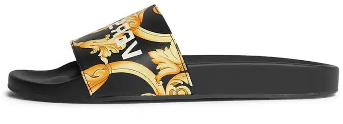Versace Sandal Slide 'Cetakan Baroque' DSU6210-D4VG-DNW Buy Versace Sandal Slide 'Cetakan Baroque' DSU6210-D4VG-DNW