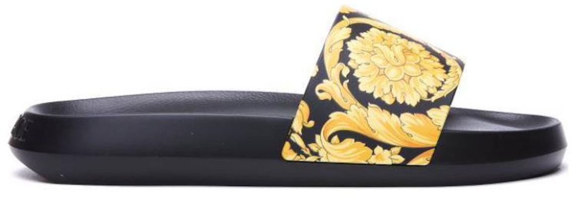 베르사체 슬라이드 '블랙 골드' 1008734-1A06250-5B000 Order 베르사체 슬라이드 '블랙 골드' 1008734-1A06250-5B000