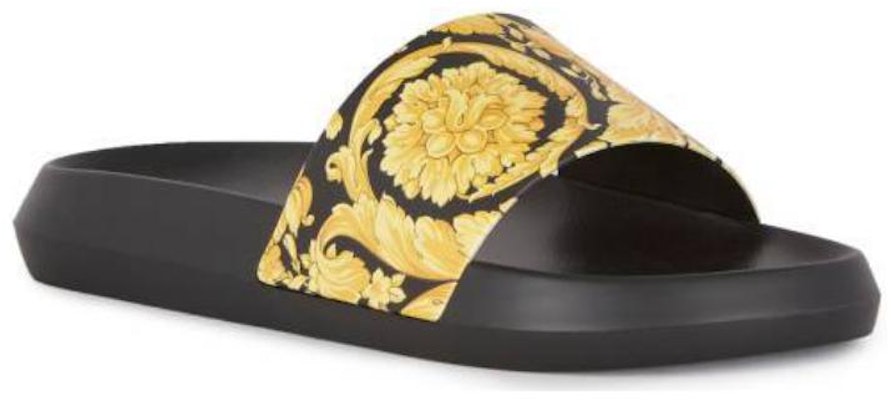 베르사체 슬라이드 '블랙 골드' 1008734-1A06250-5B000 Lookbook 베르사체 슬라이드 '블랙 골드' 1008734-1A06250-5B000