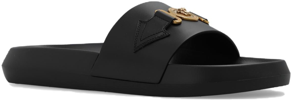 Versace Sandal Jepit 'Black Gold' 1010628-DV46G_1B00V Order Versace Sandal Jepit 'Black Gold' 1010628-DV46G_1B00V