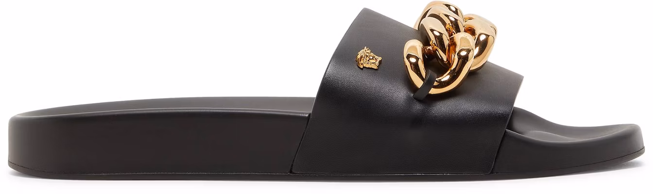 (Women)  Versace Slide 'Chain - Black'  DST578C-DV46GK-VO41 Buy (Women)  Versace Slide 'Chain - Black'  DST578C-DV46GK-VO41