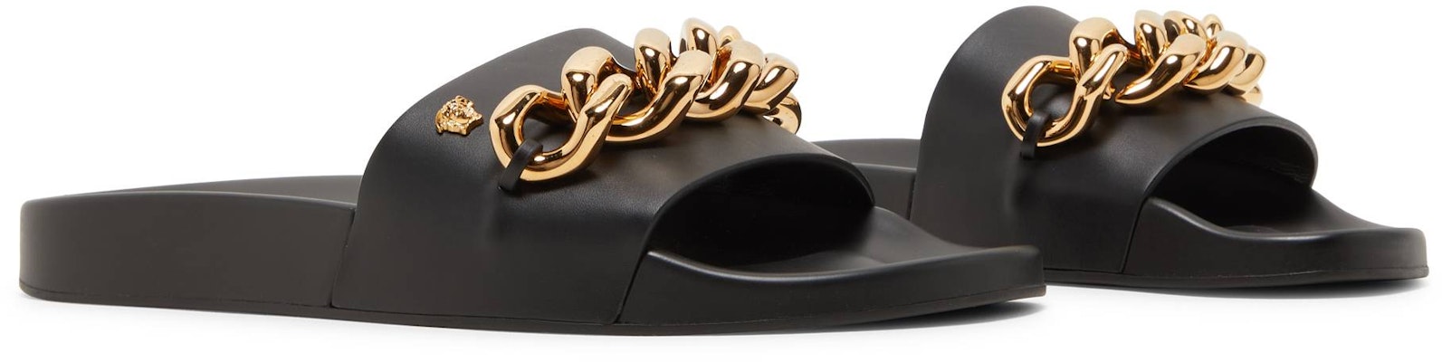(Women)  Versace Slide 'Chain - Black'  DST578C-DV46GK-VO41 Cheap (Women)  Versace Slide 'Chain - Black'  DST578C-DV46GK-VO41