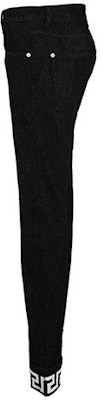 VERSACE Vaqueros Slim Fit Negro con Dobladillo Diseño Llave Griega A86056-1F00655-1D040 Shop VERSACE Vaqueros Slim Fit Negro con Dobladillo Diseño Llave Griega A86056-1F00655-1D040
