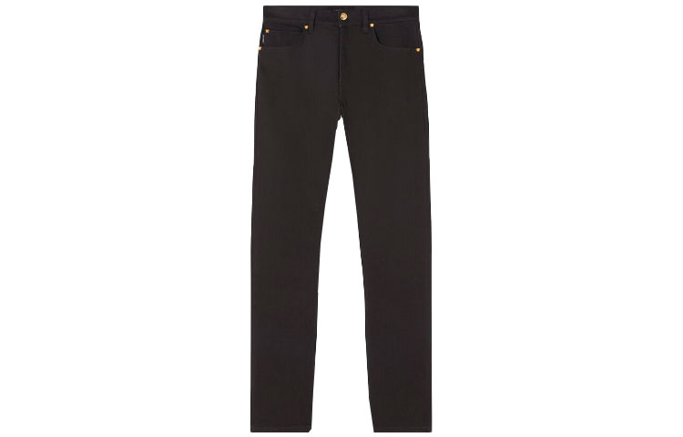 Order VERSACE 修身版型純黑色牛仔褲 A81832-1A00908-1D040