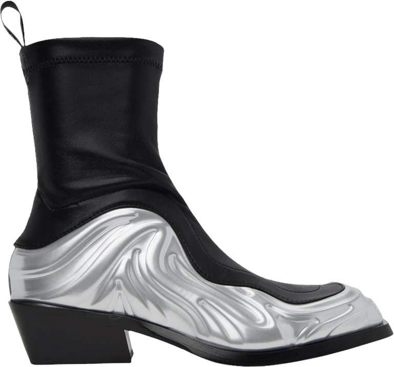 versace-solare-boots-silver-black