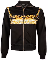 VERSACE Solid Black Casual Jacket A85348-A232536-A7900 VERSACE Solid Black Casual Jacket A85348-A232536-A7900
