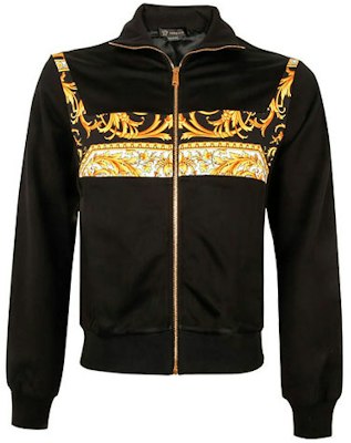 VERSACE Solid Black Casual Jacket A85348-A232536-A7900 Buy VERSACE Solid Black Casual Jacket A85348-A232536-A7900