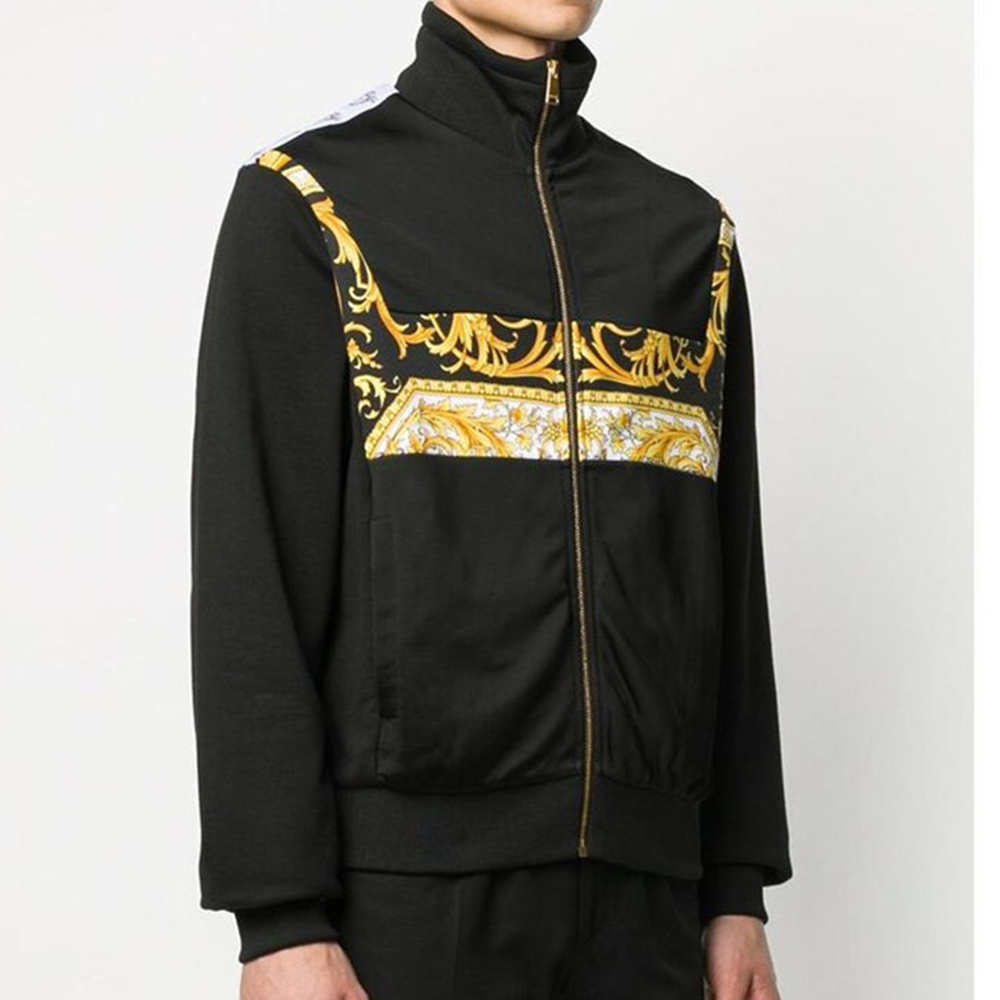 VERSACE Solid Black Casual Jacket A85348-A232536-A7900 圖 6