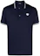 Buy Versace Solid Blue Slim Fit Short Sleeve Polo Shirt for Men 1013910-1A09860-1UI20